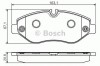 Set placute frana,frana disc MERCEDES VIANO (W639) (2003 - 2016) BOSCH 0 986 495 098