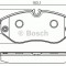 Set placute frana,frana disc MERCEDES VIANO (W639) (2003 - 2016) BOSCH 0 986 495 098