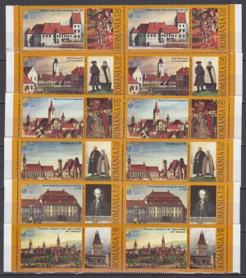 2007 LP 1769 SIBIU CAPITALA EUROPEANA CULTURALA PERECHE SERII MNH foto