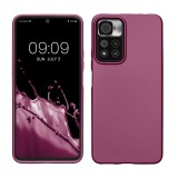 Husa kwmobile pentru Xiaomi Note 11 Pro Plus 5G, Silicon, Mov, 59142.230, Carcasa