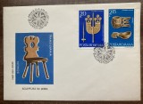 C12 - FDC Romania - Sculptura in lemn - LP959 - 1978
