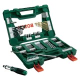 Bosch V-Line - Set accesorii insurubare si burghie mixte 91 bucati