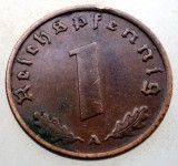 B.122 GERMANIA 1 REICHSPFENNIG 1938 A, Europa, Bronz