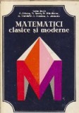 Matematici clasice si moderne, Volumul I