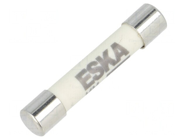 Siguranţă Ultra-Rapidă 125mA 1kVAC 6.3x32mm Alamă