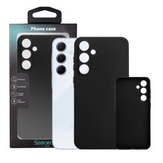 Husa Samsung Galaxy A55 Spacer, negru, grosime 1.5mm, material flexibil TPU &amp;quot;SPPC-SM-GX-A55-TPU&amp;quot; foto