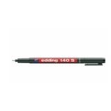 Marker permanent Edding OHP 140S, corp plastic, varf rotund, 0. 3 mm, negru