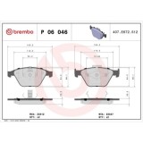 Placute frana BMW 1 Coupe (E82) 10.06-10.13, 3 (E90) 02.04-02.12, 3 Convertible (E93) 05.06-12.13, 3 Coupe (E92) 01.05-12.13, Fata, BREMBO