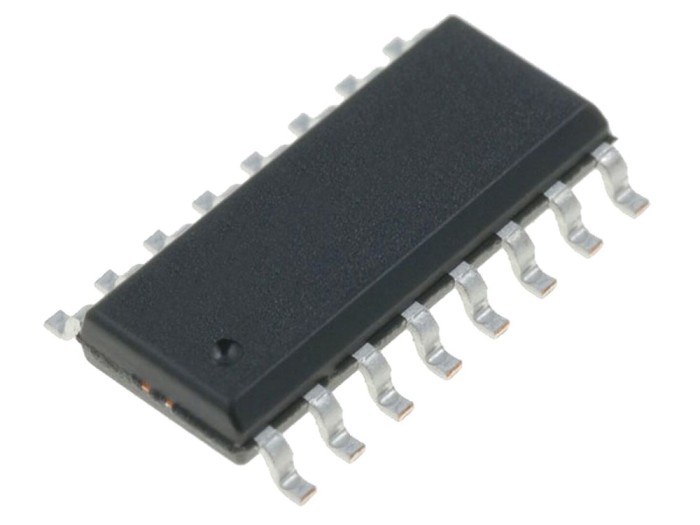 Decodor Digital BCD cu 7 Segmente SMD SO16