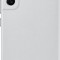 Galaxy S22 Plus; Leather Cover; Light Gray