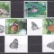 DB1 Fauna Samoa Fluturi serie cu vinieta MNH