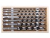 Set burghie PROLINE pentru lemn și PAL, 7 bucăți, 460 mm