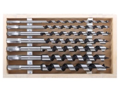 Set burghie PROLINE pentru lemn și PAL, 7 piese, 230mm foto