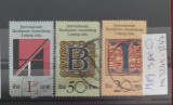 TS21 - Timbre serie DDR 1989 Mi3245-47, Stampilat