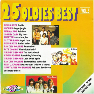 CD 25 Oldies Best Vol. 5: Kenny Rogers, Percy Sledge, original foto