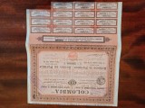 1921 Actiune de portator Colombia