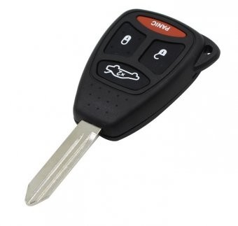Carcasa cheie Topautochei&amp;reg; pentru Chrysler Dodge Jeep 4 butoane foto