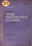 CONTRIBUTII LA ISTORIA FINANTELOR PUBLICE ALE ROMANIEI 1914-1944-M. MAIEVSCHI-351685