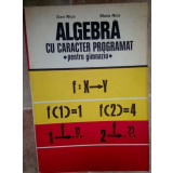Dan Nica - Algebra cu caracter programat (editia 1978)