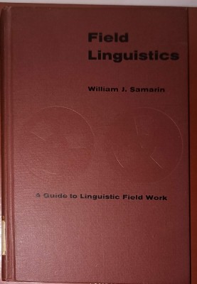 FIELD LINGUISTICS-WILLIAM J. SAMARIN-253766 foto