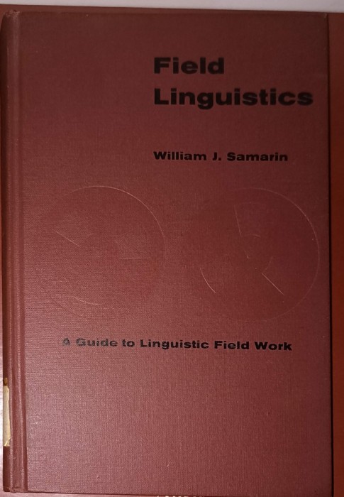 FIELD LINGUISTICS-WILLIAM J. SAMARIN-253766