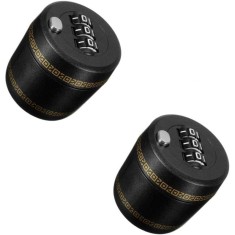 Set 2 dispozitive de blocare pentru sticle, cu parola din 3 cifre, securizare vin &amp; bauturi, 4x4.2x4.5 cm