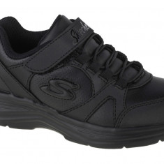 Pantofi pentru adidași Skechers Glimmer Kicks - School Struts 81445L-BBK negru