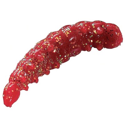 Viermi Berkley Sparkle Honey Red, 2.5cm, 55buc/borcan foto