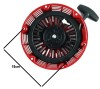 Demaror compatibil HONDA GX 240 - GX 270 (MODEL 2), Taiwan
