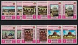 YEMEN 1969 - Arhitectura islamica in Palestina /serie completa MNH, perechi (Michel 20&euro;), Nestampilat
