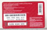 bnk card Romania - Vodafone - reincarcare 5 euro - RO-VOD-REF-0043-1905??