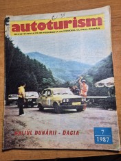 revista autoturism iulie 1987 - articol mobra hoinar