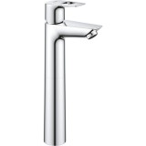 Baterie lavoar Grohe Bauloop 23764001, 3/8&amp;#039;&amp;#039;, monocomanda, marimea XL, Crom