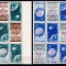 Romania 1958, LP 459 d + 459 c, Satelitii supr. Bruxelles, blocuri de 9 cu TETE-BECHE, MNH!