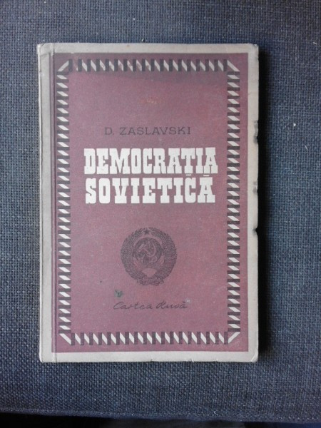 DEMOCRATIA SOVIETICA - D. ZASLAVSKI