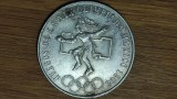 Mexic - moneda uriasa argint veritabil - 25 pesos 1968 aUNC - ⌀38 mm, AG.720 - Jocurile Olimpice !, America de Nord