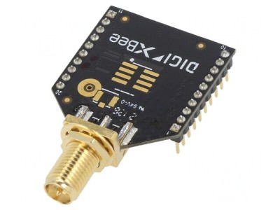 Modul XBee 2,4GHz SMA -103dBm 8dBm THT foto