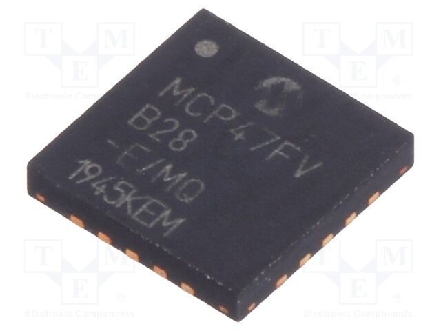 Convertor D/A 12bit 8 canale 2,7-5,5V VQFN20 MICROCHIP TECHNOLOGY