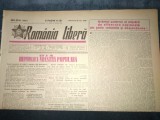 ZIARUL ROMANIA LIBERA 29 IANUARIE 1950