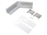 Conector 120&deg; Aluminiu Argintiu Anodat VARIO30-07