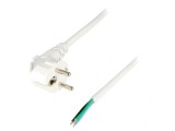 Cablu electric 3x1,5mm2 cu ştecăr unghiular 3m