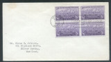 United States 1948 California gold centenary x 4 FDC K.504
