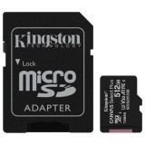 Card de memorie Kingston 512GB microSDXC Canvas Select Plus 100R A1 C10 Single Pack w/o ADP