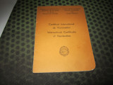 Carnet pentru vaccinare contra variolei an 1967 c acte