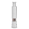 Rasnita manuala pentru sare, piper, condimente, din inox, camacitate 30 ml, rezistent la zgarieturi, argintiu