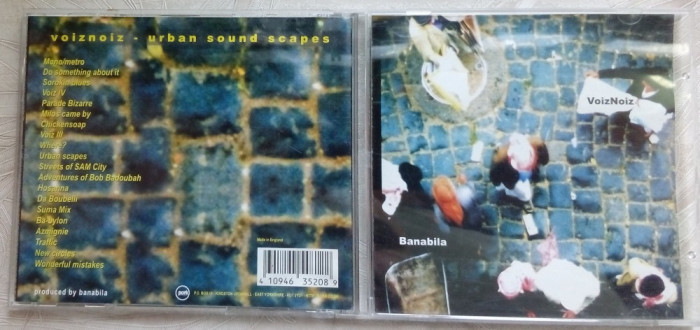 CD ELECTRONICA / EXPERIMENTAL: BANABILA - VOIZNOIZ / URBAN SOUND SCAPES (1999)