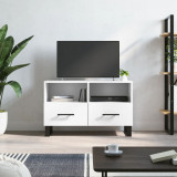 Comoda TV, alb, 80x36x50 cm, lemn prelucrat GartenMobel Dekor, vidaXL