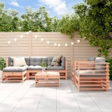 Cumpara ieftin Set mobilier de grădină cu perne, 7 piese, lemn masiv douglas