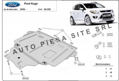 Scut metalic motor Ford Kuga fabricat in perioada 2008 - 2012 APS-08,055 foto
