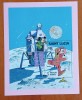 SANTA-LUCIA-&#039;&#039;Desene animate -APOLOO 11&#039;&#039;-COLITA.-MNH NESTAMP. -Calitate EXTRA, Nestampilat